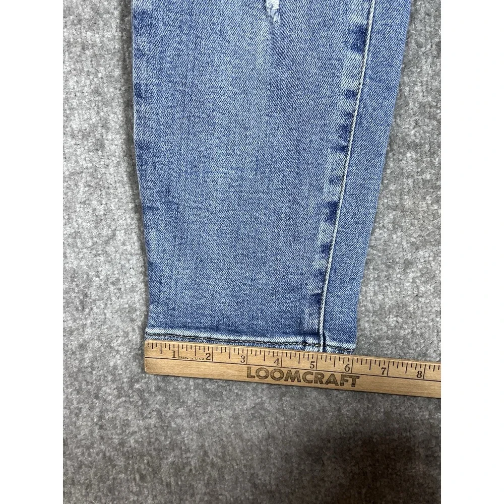 Judy Blue Relaxed Fit Jeans Juniors Size 9/29 Blue Distressed Mid Rise Stretch